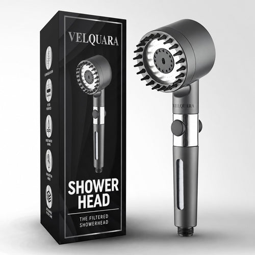 VELQUARA Filtering shower head