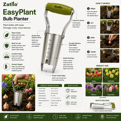 Zatilo® EasyPlant Bulb Planter