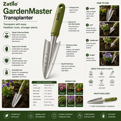 Zatilo® GardenMaster Transplanter
