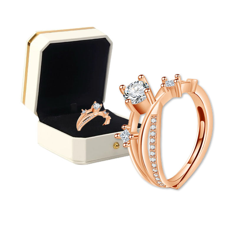 🔥 Last Day – 80% Off: CZTICLE® Elegant Diamond-Style Ring