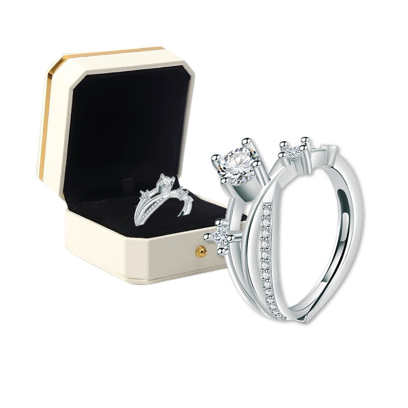 🔥 Last Day – 80% Off: CZTICLE® Elegant Diamond-Style Ring