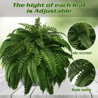 Last Day 50% OFF--UV Resistant Lifelike Artificial Boston Fern