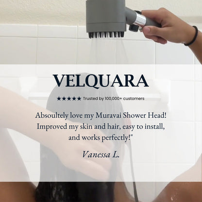VELQUARA Filtering shower head