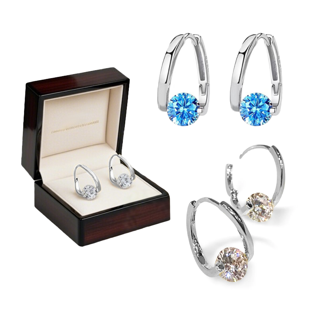 Silver + Blue