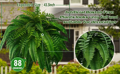 Last Day 50% OFF--UV Resistant Lifelike Artificial Boston Fern